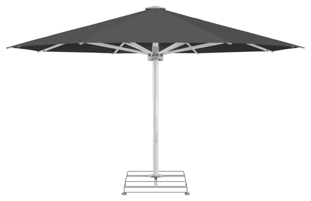 PALAZZO Noblesse Parasol Glatz rond Ø 550 cm
