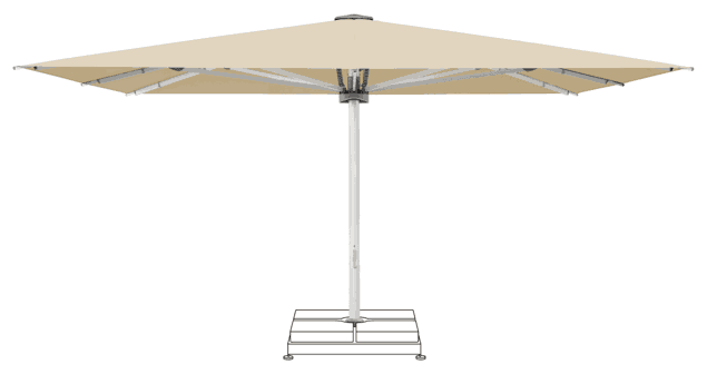 PALAZZO Noblesse Parasol Glatz rectangulaire 550 x 300 cm