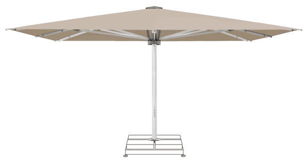 PALAZZO Noblesse Parasol Glatz rectangulaire 550 x 300 cm