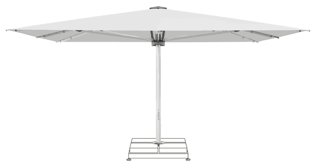 PALAZZO Noblesse Parasol Glatz rectangulaire 550 x 400 cm