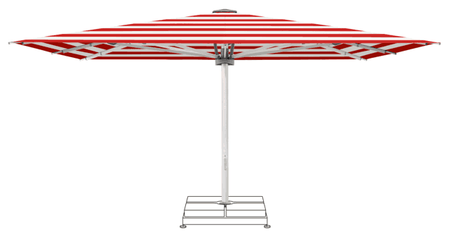 PALAZZO Noblesse Parasol Glatz rectangulaire 600 x 350 cm