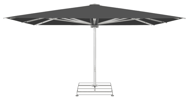 PALAZZO Noblesse Parasol Glatz rectangulaire 600 x 450 cm