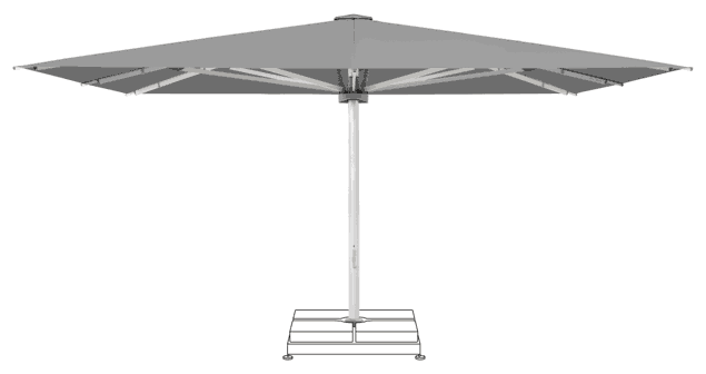 PALAZZO Noblesse Parasol Glatz rectangulaire 600 x 550 cm