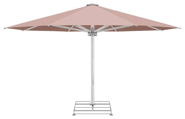 PALAZZO Noblesse Parasol Glatz rond Ø 650 cm