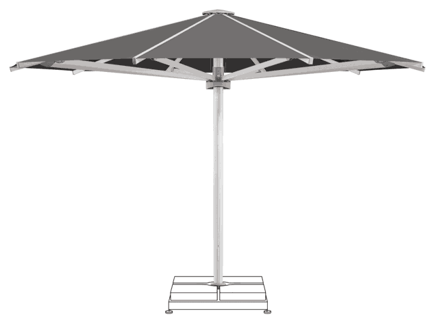 PALAZZO Royal Parasol Glatz rond Ø 500 cm