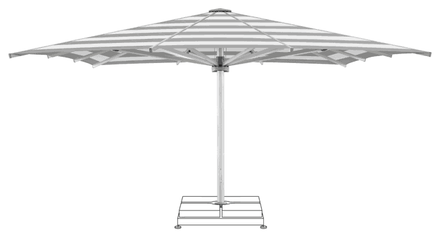 PALAZZO Royal Sonnenschirm Glatz rechteckig 550 x 500 cm