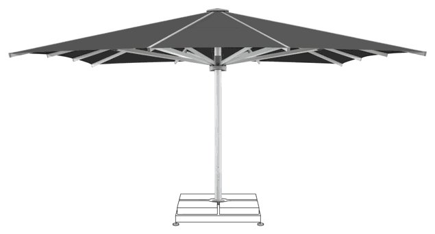 PALAZZO Royal Sonnenschirm Glatz rechteckig 550 x 500 cm