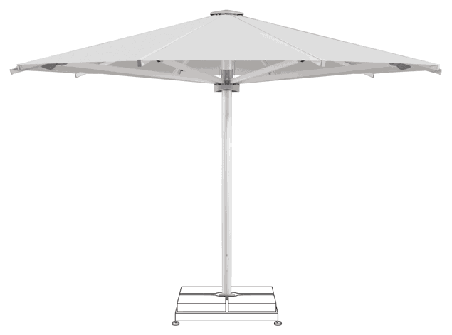 PALAZZO Royal Sonnenschirm Glatz rund Ø 600 cm