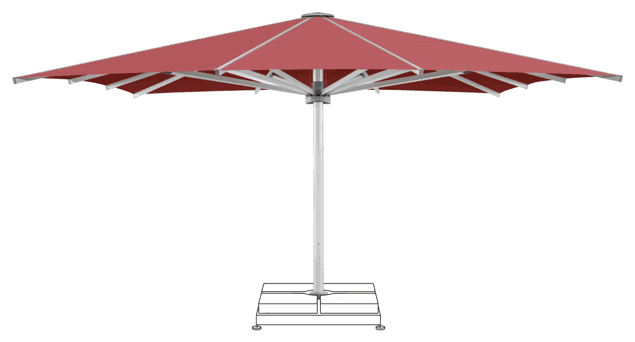 PALAZZO Royal Sonnenschirm Glatz rechteckig 700 x 350 cm