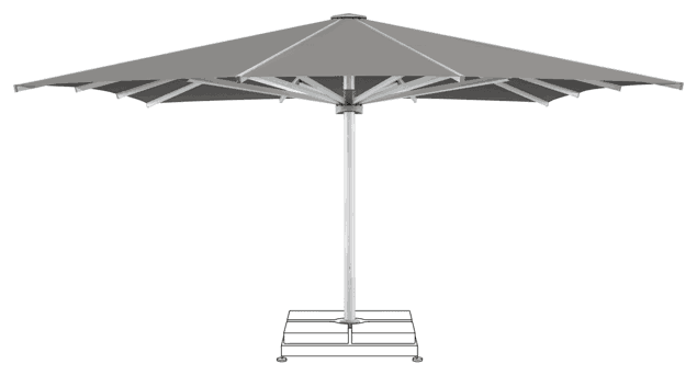PALAZZO Royal Parasol Glatz rectangulaire 700 x 350 cm