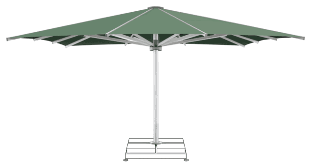 PALAZZO Royal Parasol Glatz rectangulaire 750 x 450 cm