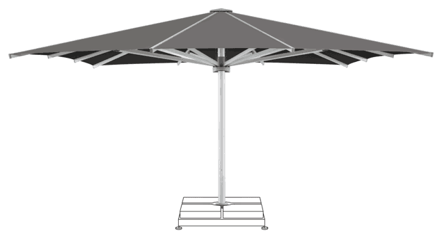 PALAZZO Royal Parasol Glatz rectangulaire 750 x 450 cm