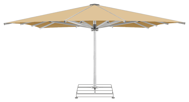 PALAZZO Royal Sonnenschirm Glatz rechteckig 750 x 500 cm