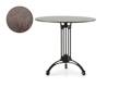 Titanic Table de jardin aluminium Ø 80 cm