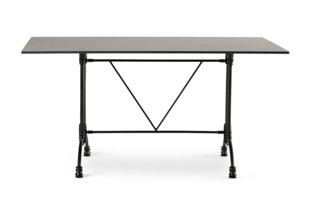 Titanic Table de jardin aluminium 130x70 cm 1