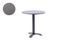 Modern Table de jardin ronde fonte d'acier Ø 70 cm