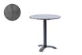 Modern Gartentisch rund Stahlguss Ø 70 cm