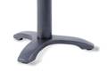 Modern Gartentisch rund Stahlguss 1