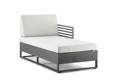 Miami Chaise Longue Aluminium 1