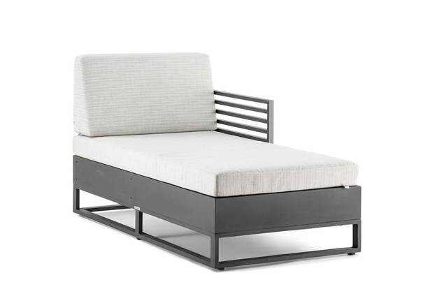 Miami Chaise Longue Aluminium 1