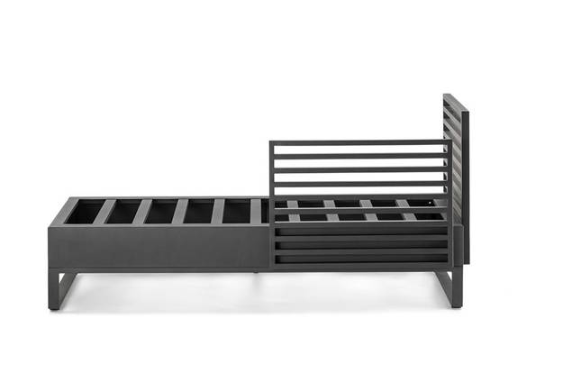 Miami Chaise Longue Aluminium 3