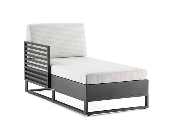 Miami Chaise Longue Aluminium 1