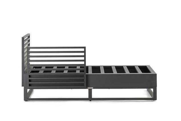 Miami Chaise Longue Aluminium 2