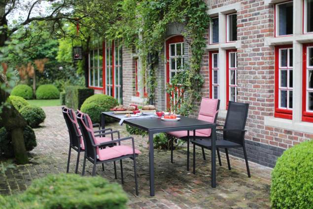 Pilatus Table de jardin acier 8