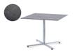 Stockholm Table de jardin pliante acier 80x80 cm