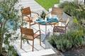 Stockholm Table de jardin pliante acier 2
