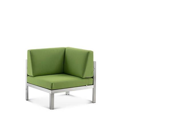 Rubin Angle de lounge acier inoxydable 1