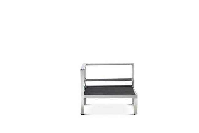 Rubin Angle de lounge acier inoxydable 2