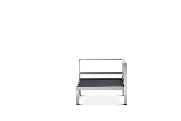 Rubin Angle de lounge acier inoxydable 4