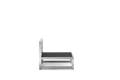 Rubin Loungesessel Edelstahl 2