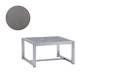 Rubin Loungetisch Edelstahl 71x66 cm