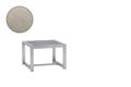 Rubin Loungetisch Edelstahl 60x60 cm