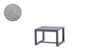 Rubin Loungetisch Aluminium 60x60 cm