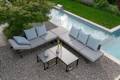 Rubin Loungetisch Aluminium 1