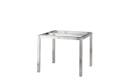 Famosa Gartentisch Edelstahl 90x90 cm 2