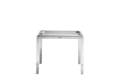 Famosa Gartentisch Edelstahl 90x90 cm 3
