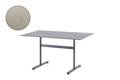 Stockholm Table de jardin pliante acier 160x90 cm