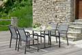 Stockholm Gartentisch klappbar Stahl 200x100 cm 3