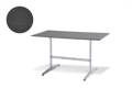 Tempo Table de jardin pliante acier 120x70 cm