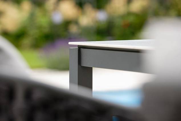 Famosa Table de jardin aluminium 200x100 cm 8