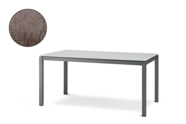 Famosa Gartentisch Aluminium 160x90 cm