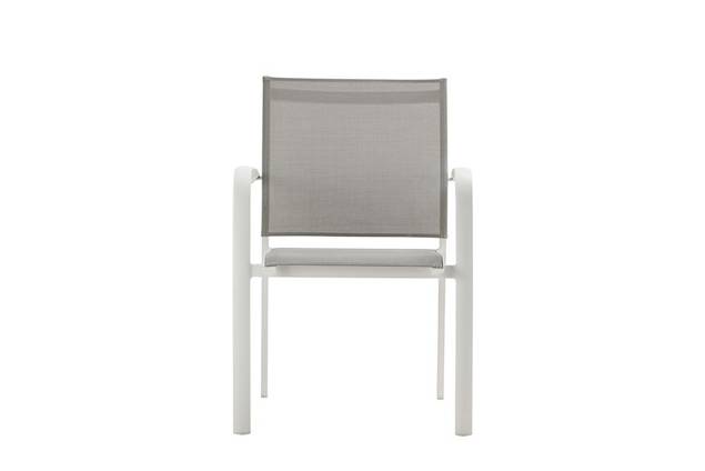 Mont Blanc Chaise de jardin empilable aluminium 3