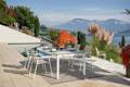 Famosa Gartentisch Aluminium 160x90 cm 2