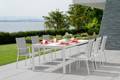 Famosa Gartentisch Aluminium 160x90 cm 3