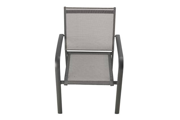 Mont Blanc Gartenstuhl stapelbar Aluminium 4