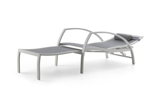 Victoria Chaise longue aluminium 2